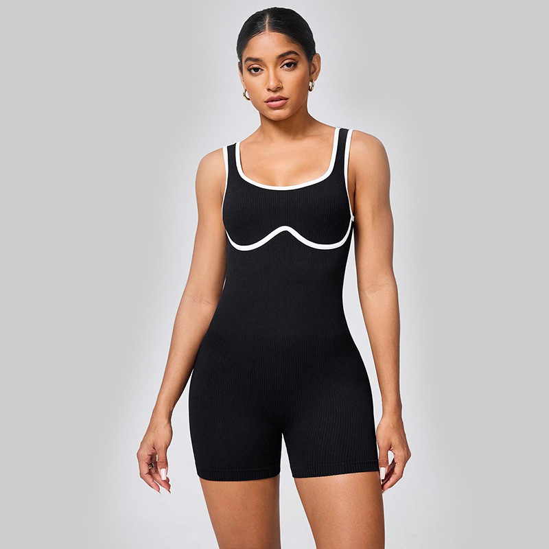 118. Seamless bodysuit/running/fitness suit