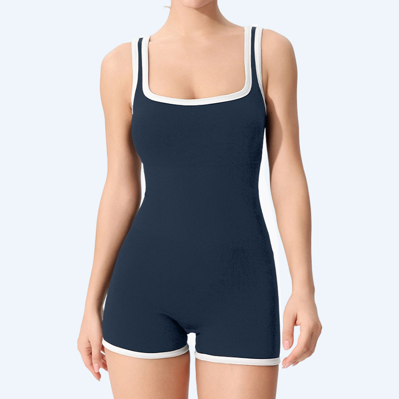 131. Chaleco deportivo a prueba de golpes, pantalones cortos para correr, conjunto de entrenamiento aéreo y fitness.