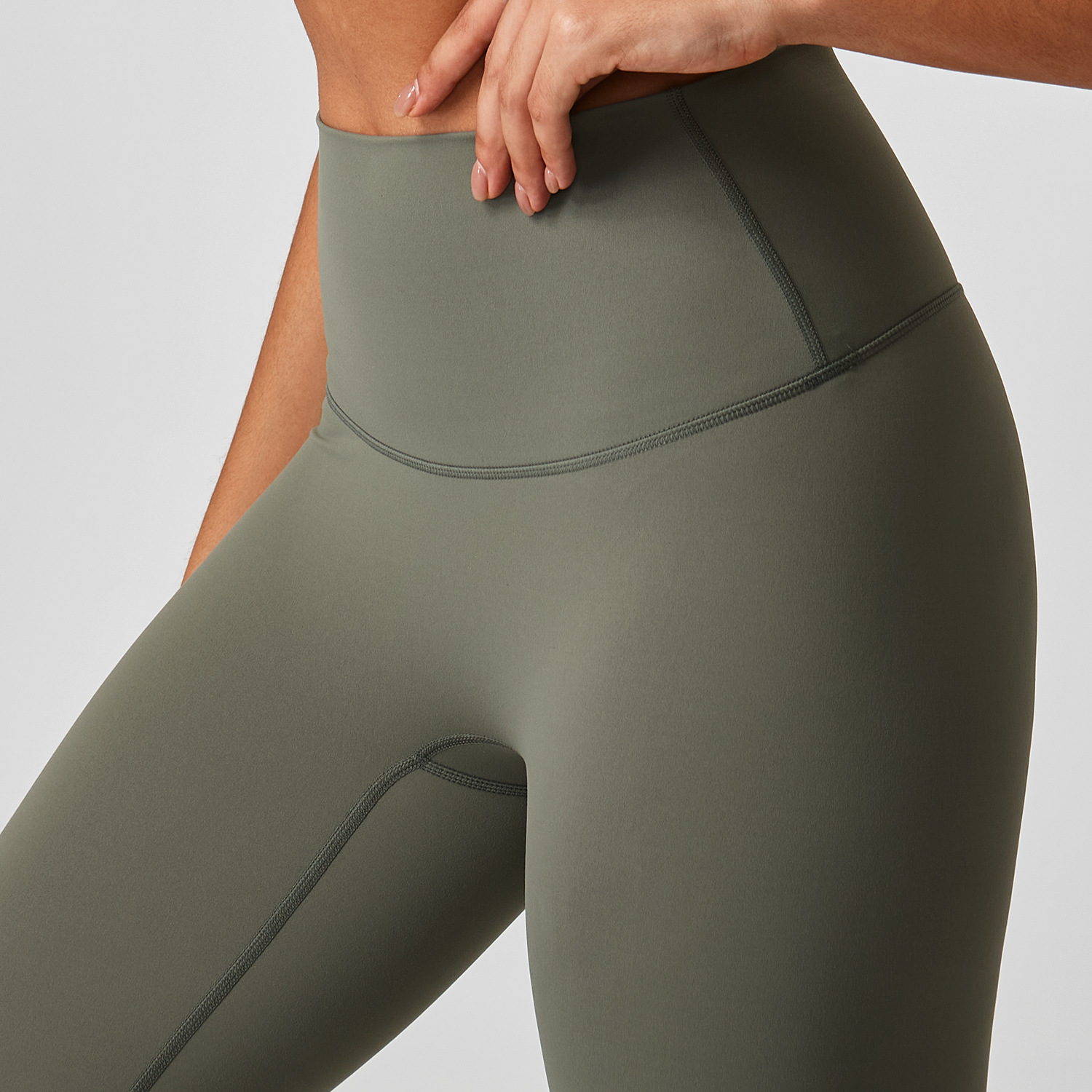 199. Double-sided brushed yoga pants, high-stretch running, outdoor sports and fitness leggings.