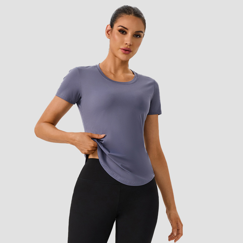 220. Loose-fitting, slimming, quick-drying running and fitness t-shirt