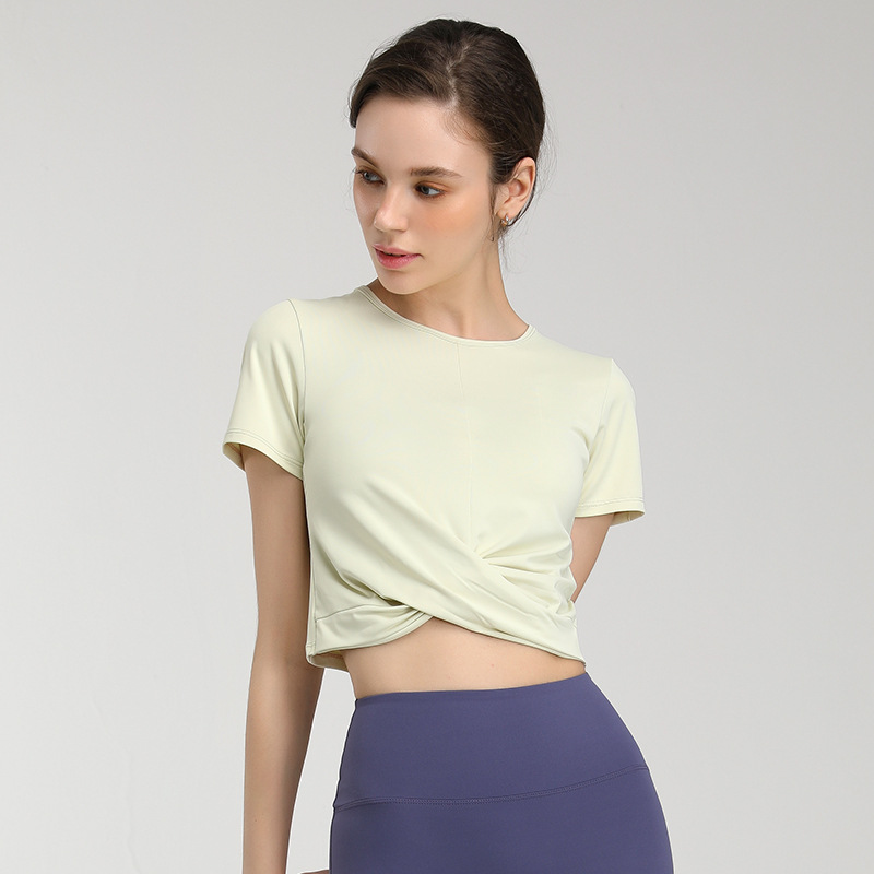 256. Sports running quick-drying short-sleeved T-shirt