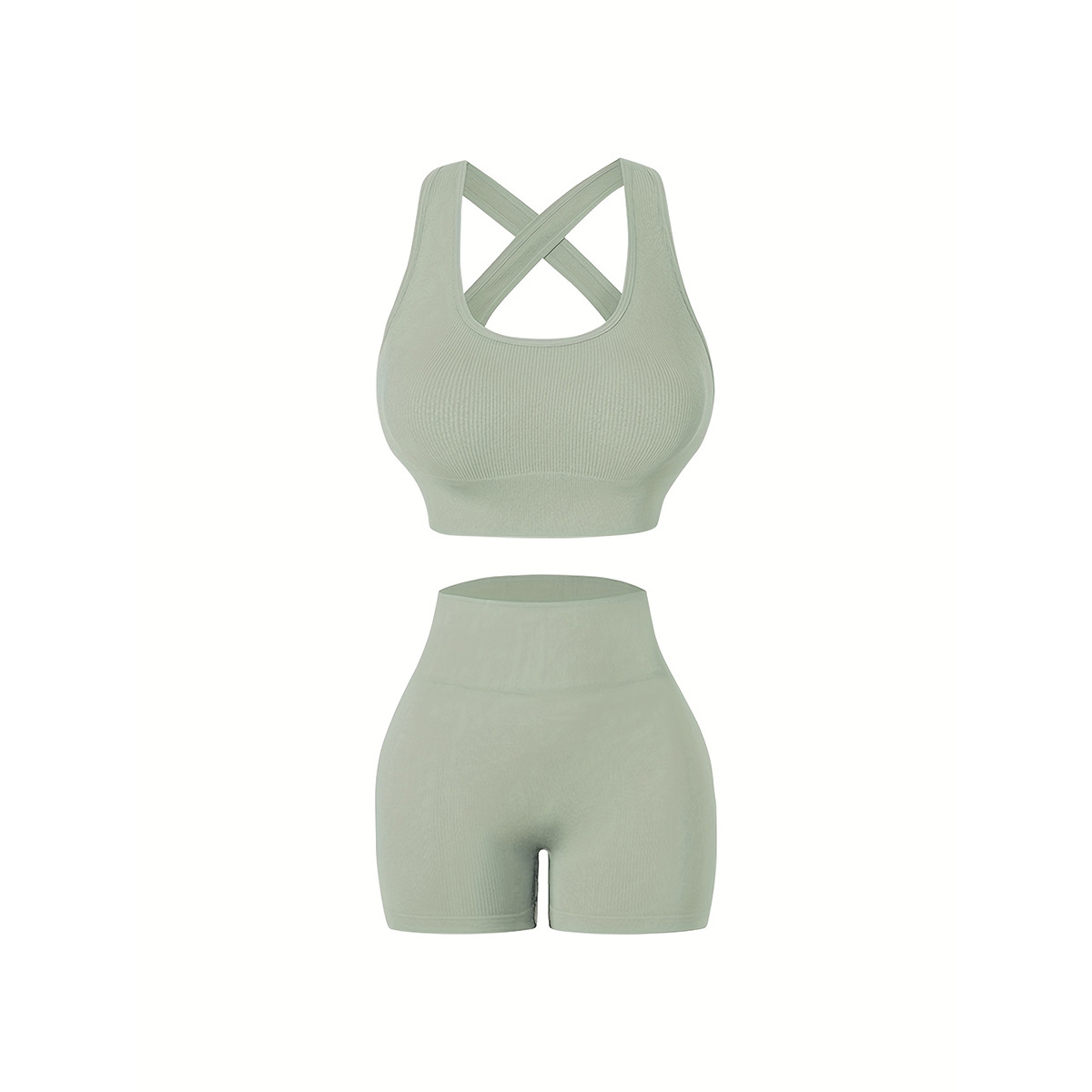 378. Sports Vest & Yoga Outfit Set