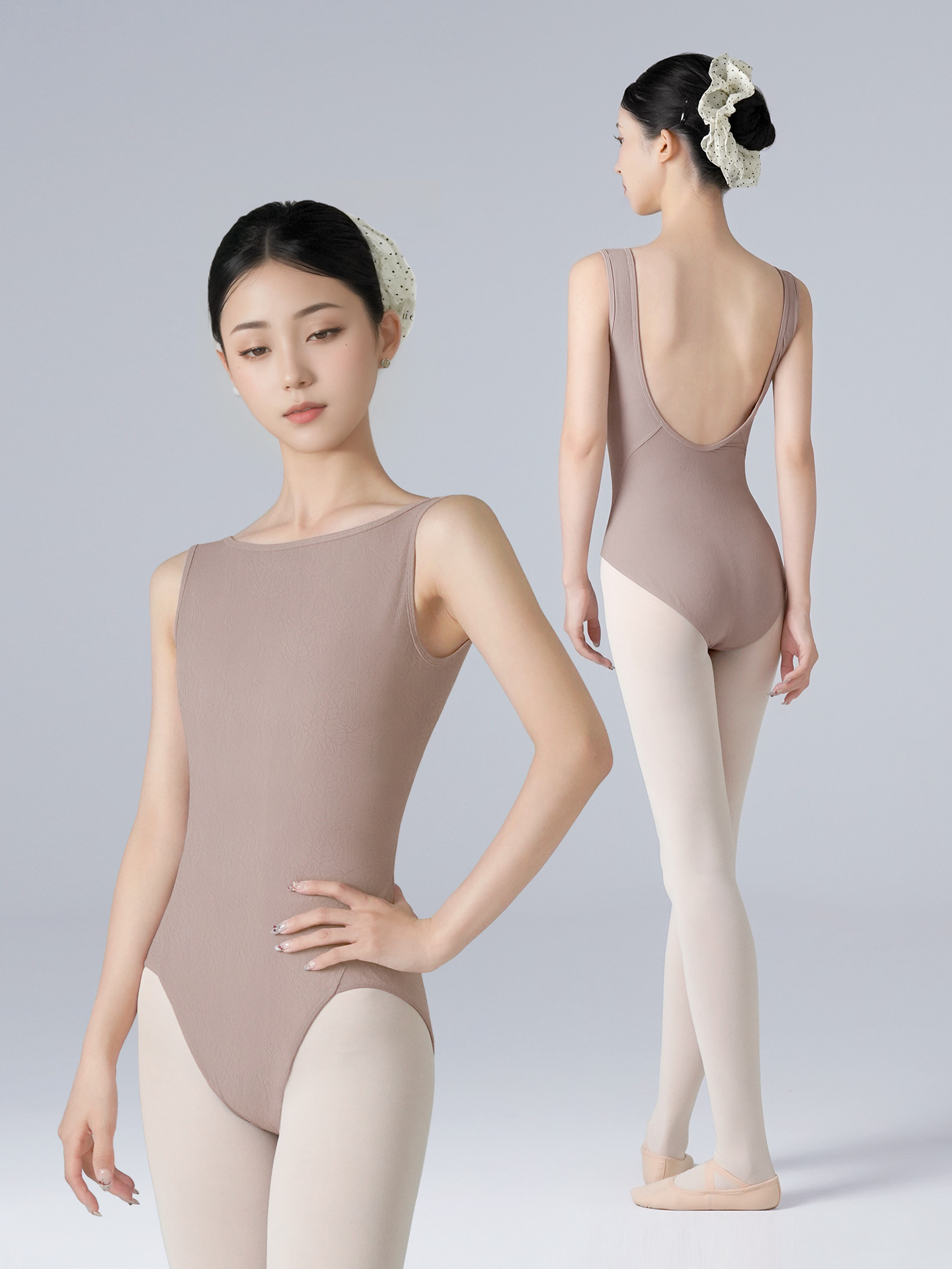 385. Super-Stretch Jacquard Bodysuit