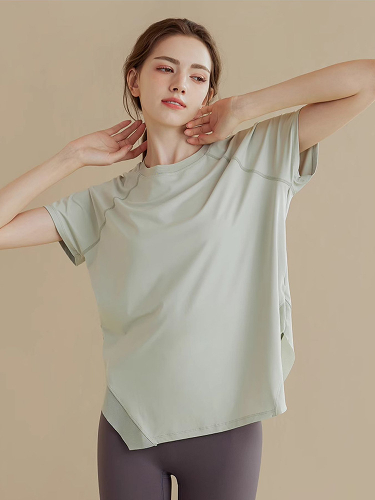 389. Loose-Fit, Slimming Athletic T-Shirt