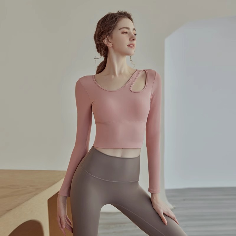404. Women's Shockproof Sports Bra (Long Sleeve)