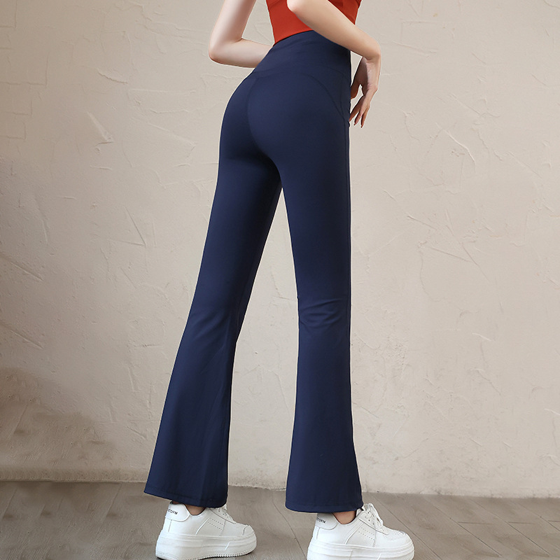 416. Slimming, Quick-Drying Flared Pants